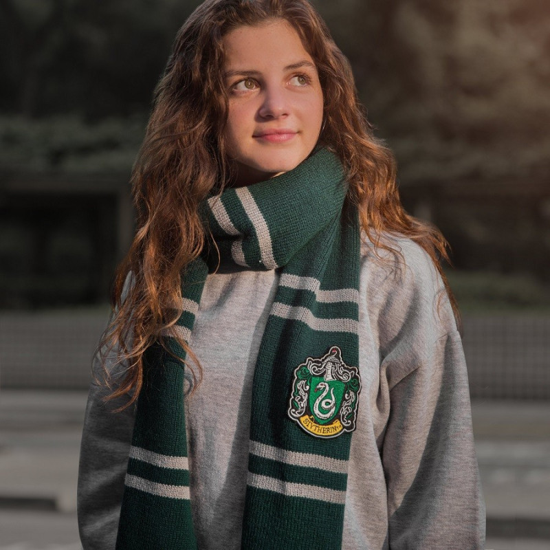 Harry Potter - écharpe deluxe Slytherin