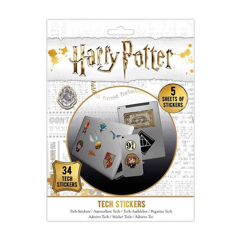 Harry Potter - Set de 34 stickers Artefacts