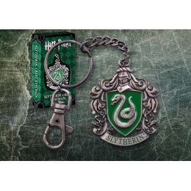 Harry Potter - Porte-clé métal Slytherin Crest