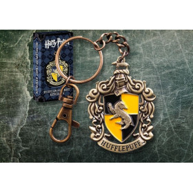 Harry Potter - Porte-clé métal Hufflepuff Crest