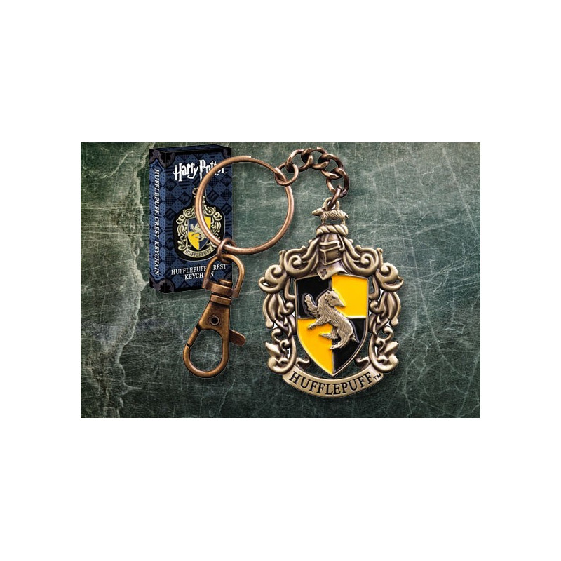 Harry Potter - Porte-clé métal Hufflepuff Crest