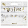 Harry Potter - Boucles d'oreilles Deathly Hallows, Platform 9 3/4, Golden Snitch