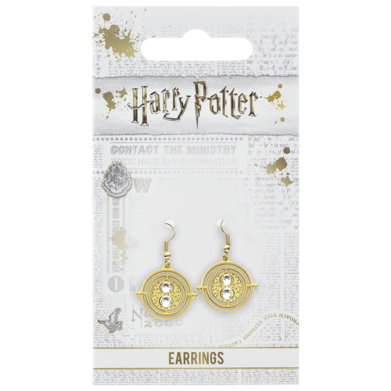 Harry Potter - Boucles d'oreilles Retourneur de Temps fixe