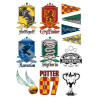 Harry Potter - Set de 35 tatouages temporaires