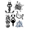 Harry Potter - Set de 35 tatouages temporaires