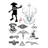 Harry Potter - Set de 35 tatouages temporaires