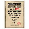 Harry Potter - Poster Proclamation No.31 50 x 69 cm