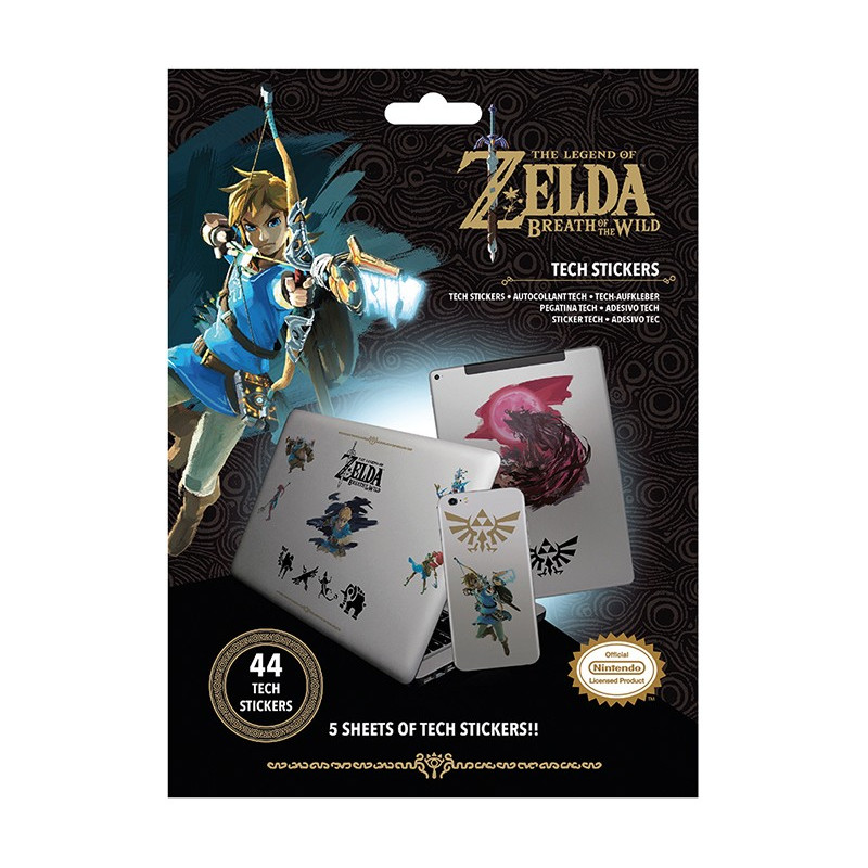 Zelda - Set de 44 tech stickers