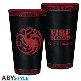 Game of Thrones - Verre 500 ml Targaryen