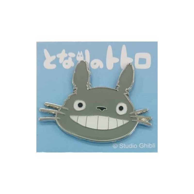 Mon Voisin Totoro - Pins Totoro gris gros plan