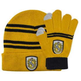 Harry Potter - Bonnet + gants Hufflepuff (enfant)