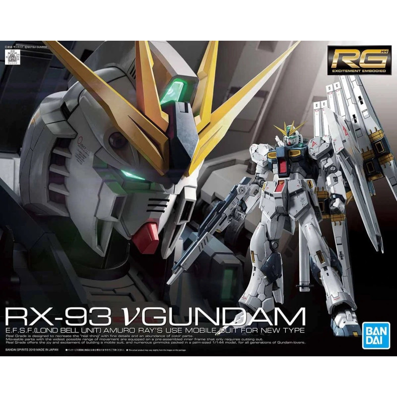 Gundam - RG 1/144 RX-93 Nu Gundam