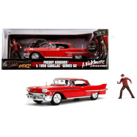 Nightmare on Elm Street - Hollywood Rides - 1/24 1958 Cadillac w/ Freddy Krueger