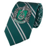 Harry Potter - cravate écusson tissé Slytherin