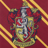 Harry Potter - cravate écusson tissé Gryffindor