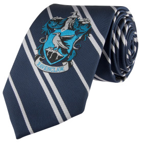 Harry Potter - cravate écusson tissé Ravenclaw