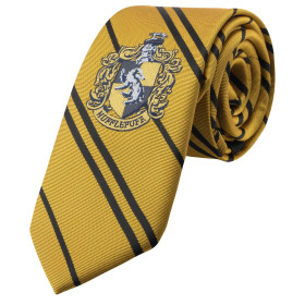 Harry Potter - cravate Enfant écusson tissé Hufflepuff