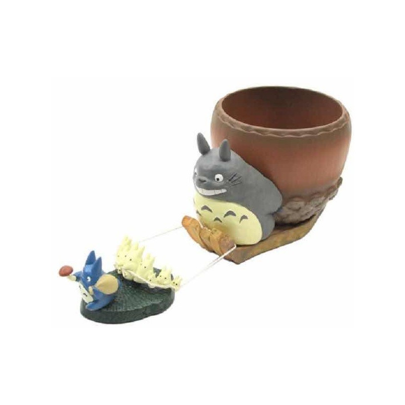 Mon voisin Totoro - Vase pot décor Traineau