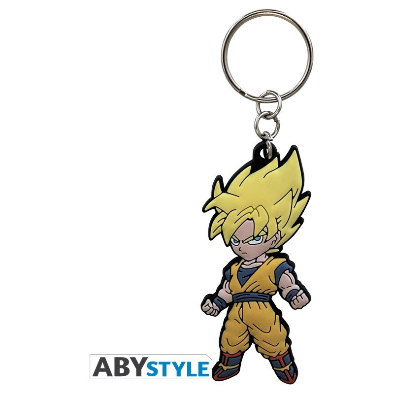 Dragon Ball - porte-clé PVC Goku Super Saiyan SD