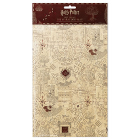 Harry Potter - 2 feuilles de papier cadeau Marauder's Map (50 x 70 cm)