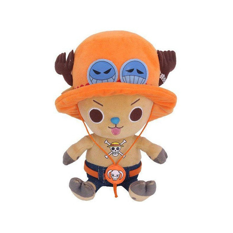 One Piece - Peluche Chopper x Ace 20 cm