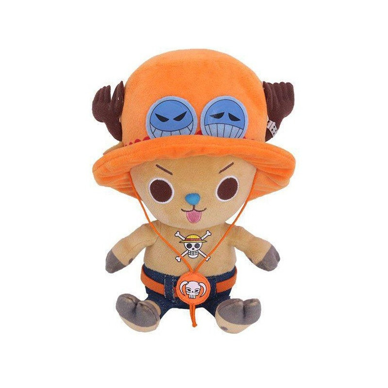 One Piece - Peluche Chopper x Ace 11 cm