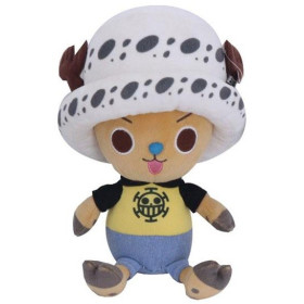 One Piece - Peluche Chopper x Law 20 cm