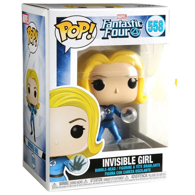 Marvel - Pop! Fantastic Four - Invisible Girl n°558