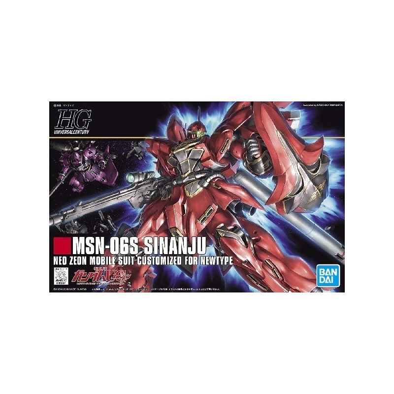 Gundam - HGUC 1/144 MSN-06S Sinanju