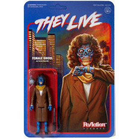 They Live (Invasion Los Angelas) - Reaction Figure - Female Ghoul 10 cm