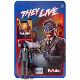 They Live (Invasion Los Angelas) - Reaction Figure - Male Ghoul 10 cm
