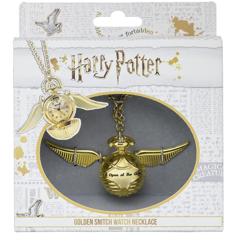 Harry Potter - Montre collier Golden Snitch