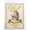 Harry Potter - Carte de voeux métallisée Eeylops Owl Emporium