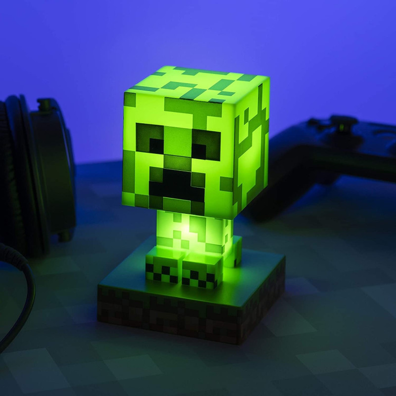 Minecraft - Lampe veilleuse Creeper 11 cm - Imagin'ères