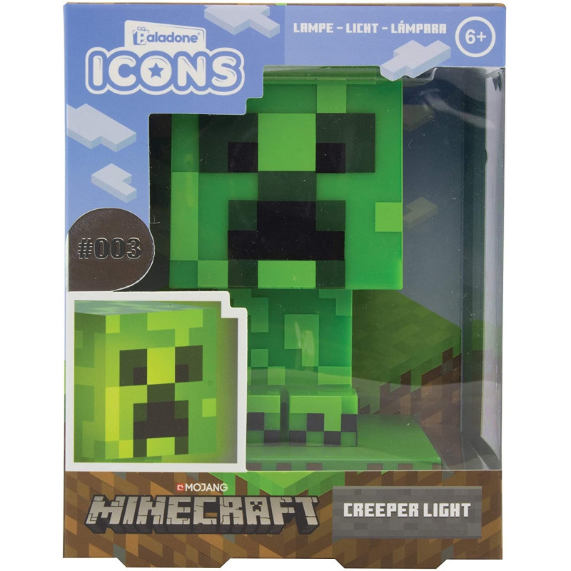 Minecraft - Lampe veilleuse Creeper 11 cm