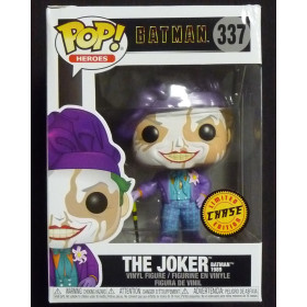 DC Comics - Pop! - The Joker CHASE Batman 1989 n°337 BOITE ABIMEE VOIR PHOTOS