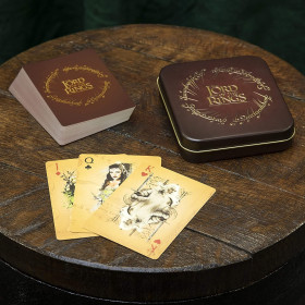 Lord of the Rings - Jeu de cartes en boîte métallique