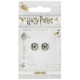 Harry Potter - Boucles d'oreilles Hogwarts Express Platform 9 3/4