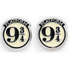 Harry Potter - Boucles d'oreilles Hogwarts Express Platform 9 3/4