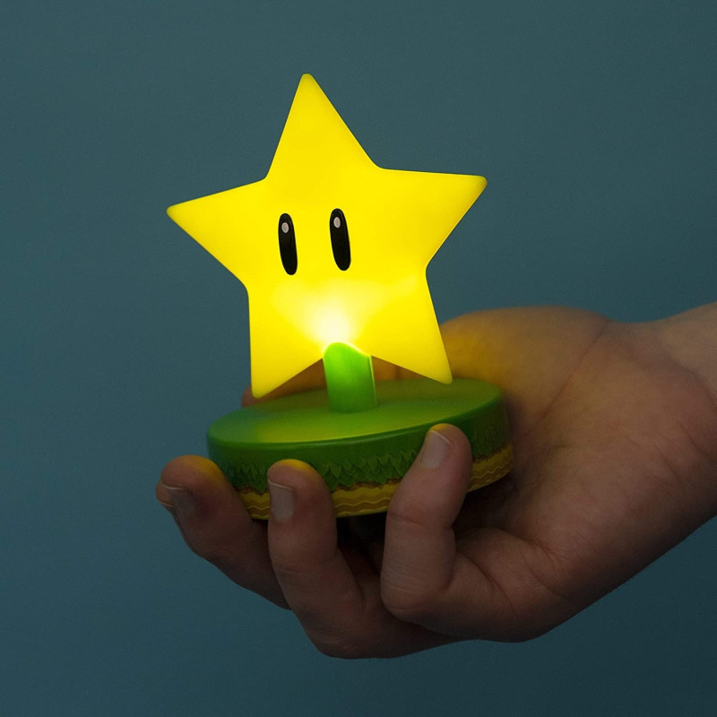 Super Mario - Lampe veilleuse super Star