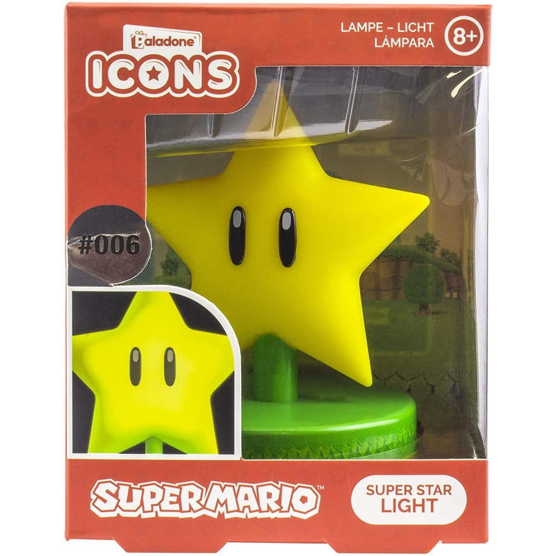 Super Mario - Lampe veilleuse super Star