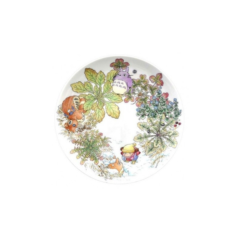 Mon voisin Totoro - Assiette porcelaine 23 cm