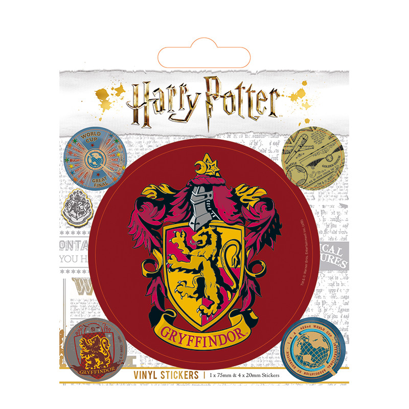 Harry Potter - set de stickers Gryffindor