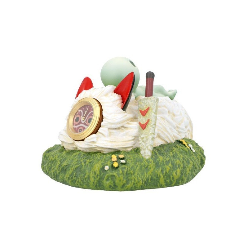 Mononoke Hime - Figurine diorama Horloge Masque & Kodama
