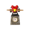 Porco Rosso - Figurine diorama Horloge Hydravion Savoia S.21 avec Marco