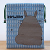 Mon voisin Totoro - Sac avec cordon Bleu Ciel Big Totoro