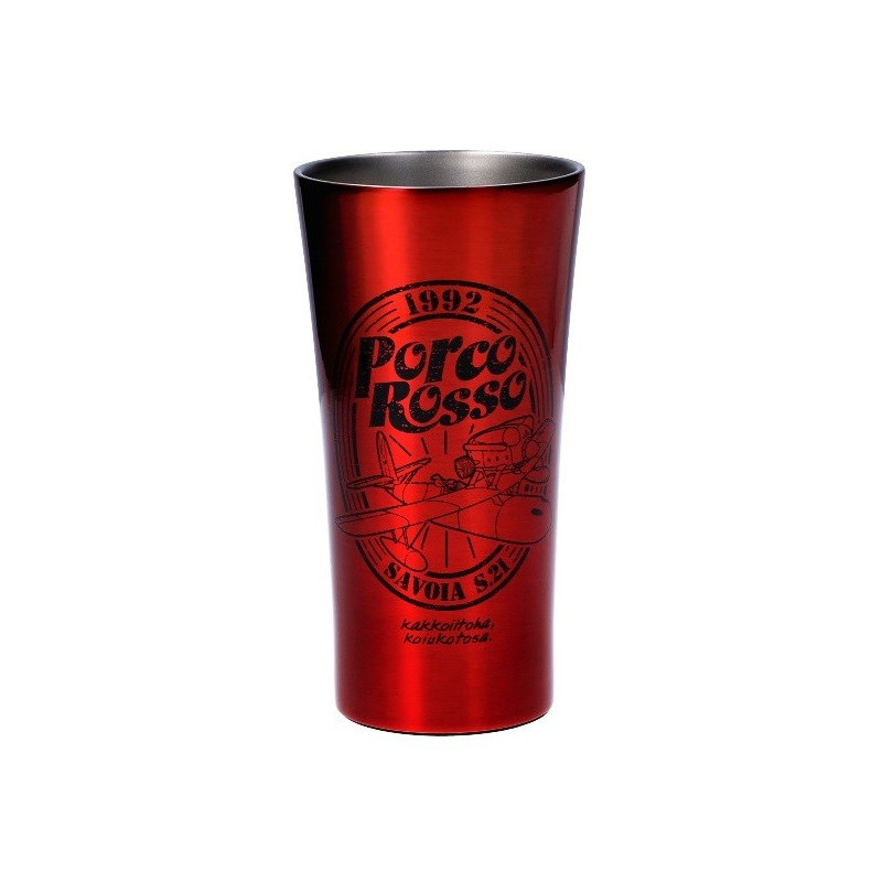 Porco Rosso - Verre Acier (Stainless Steel Tumbler) 400ml