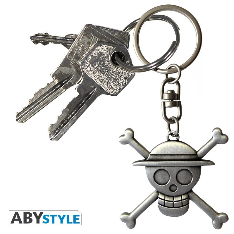 One Piece - Porte-clé 3D Jolly Roger Skull