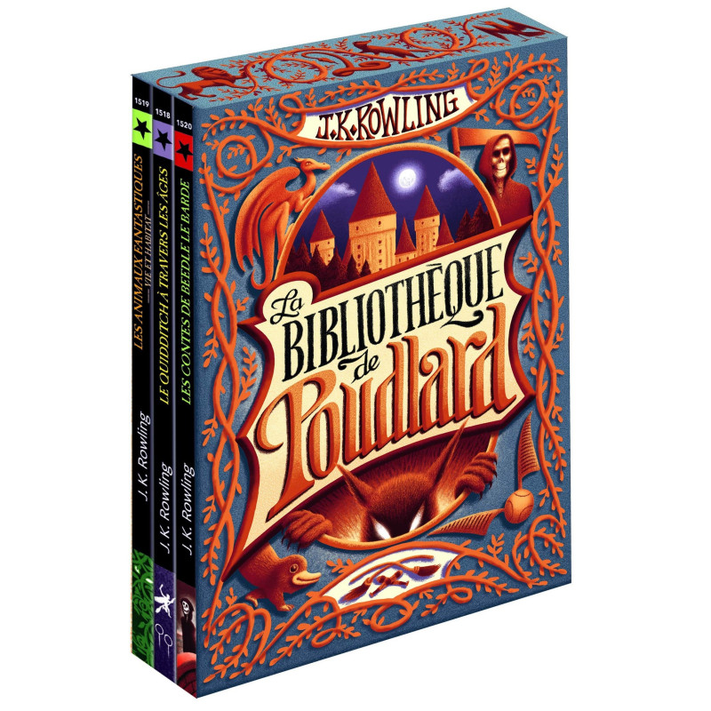 Harry Potter - La bibliothèque de Poudlard Coffret Folio Junior