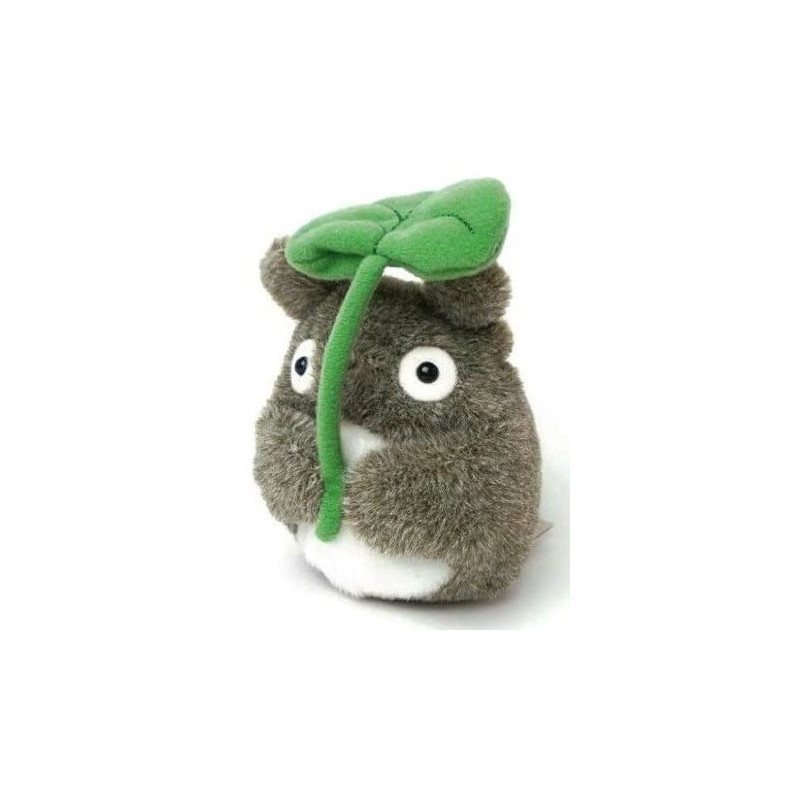 Mon voisin Totoro - peluche bean bag Totoro & feuille (13 cm de haut)